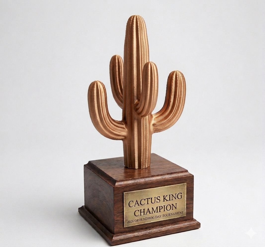 Cactus trophy
